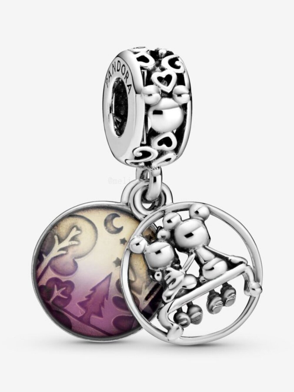 Pandora Disney Mickey Mouse & Minnie Mouse Happily Ever After Dangle Charm